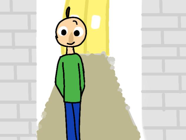 Bald math dude with one hair