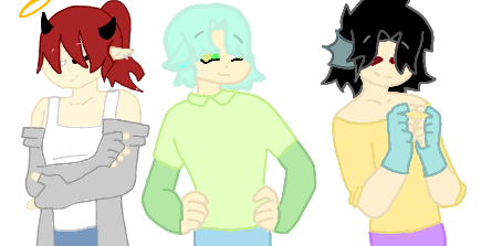 the three forgotten - ibisPaint