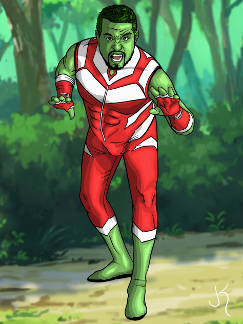 Mark as Beast Boy