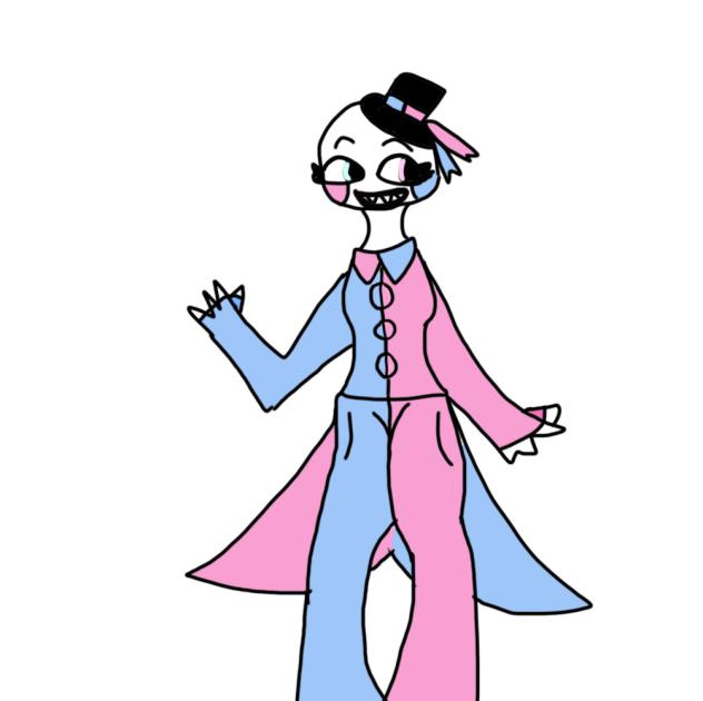 Cotton candy clown or jester