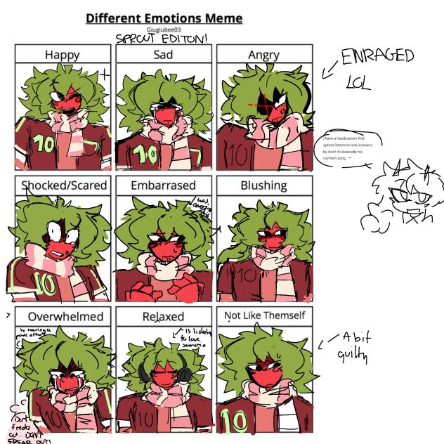 Sprout emotion page!