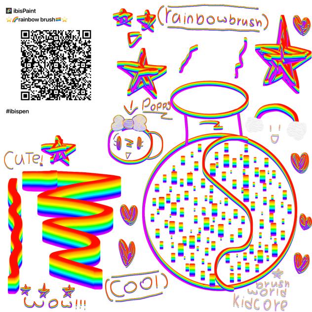 🌈⭐️Rainbow brush⭐️🌈