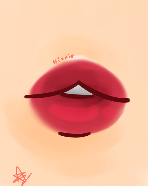 Juicy lips