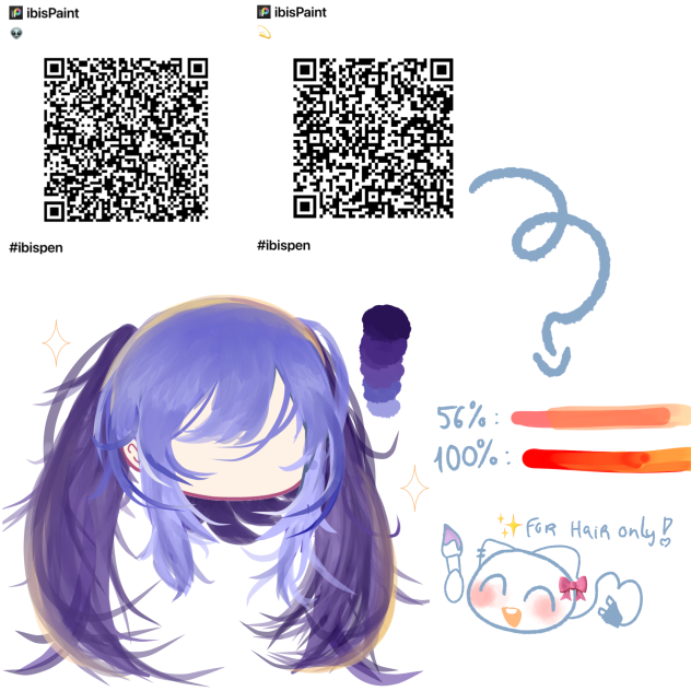 My hair brushy 🎀✨