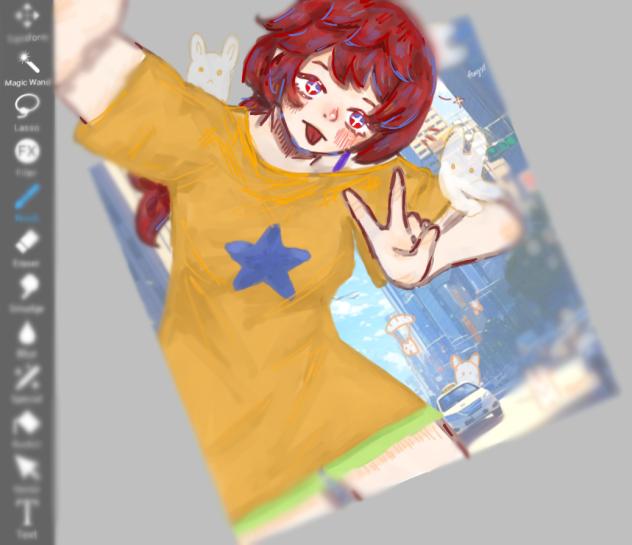 To the spirit world~ !!!