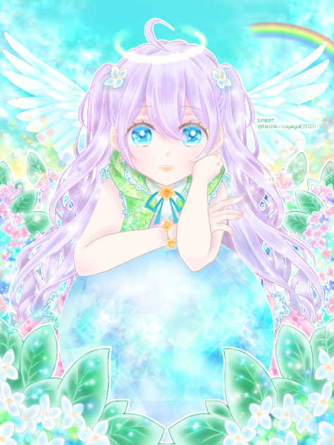 ◇星川ヤヨイ様の線画お借りしました◇