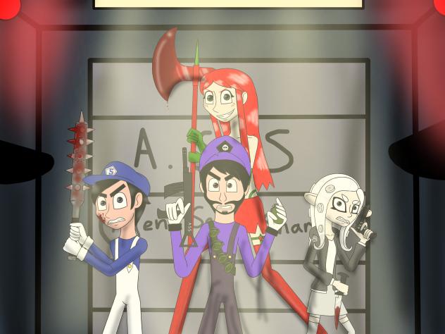 [SMG4 fanart] Agent Secret Sharks