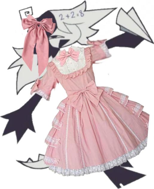 Zip wearing a dress