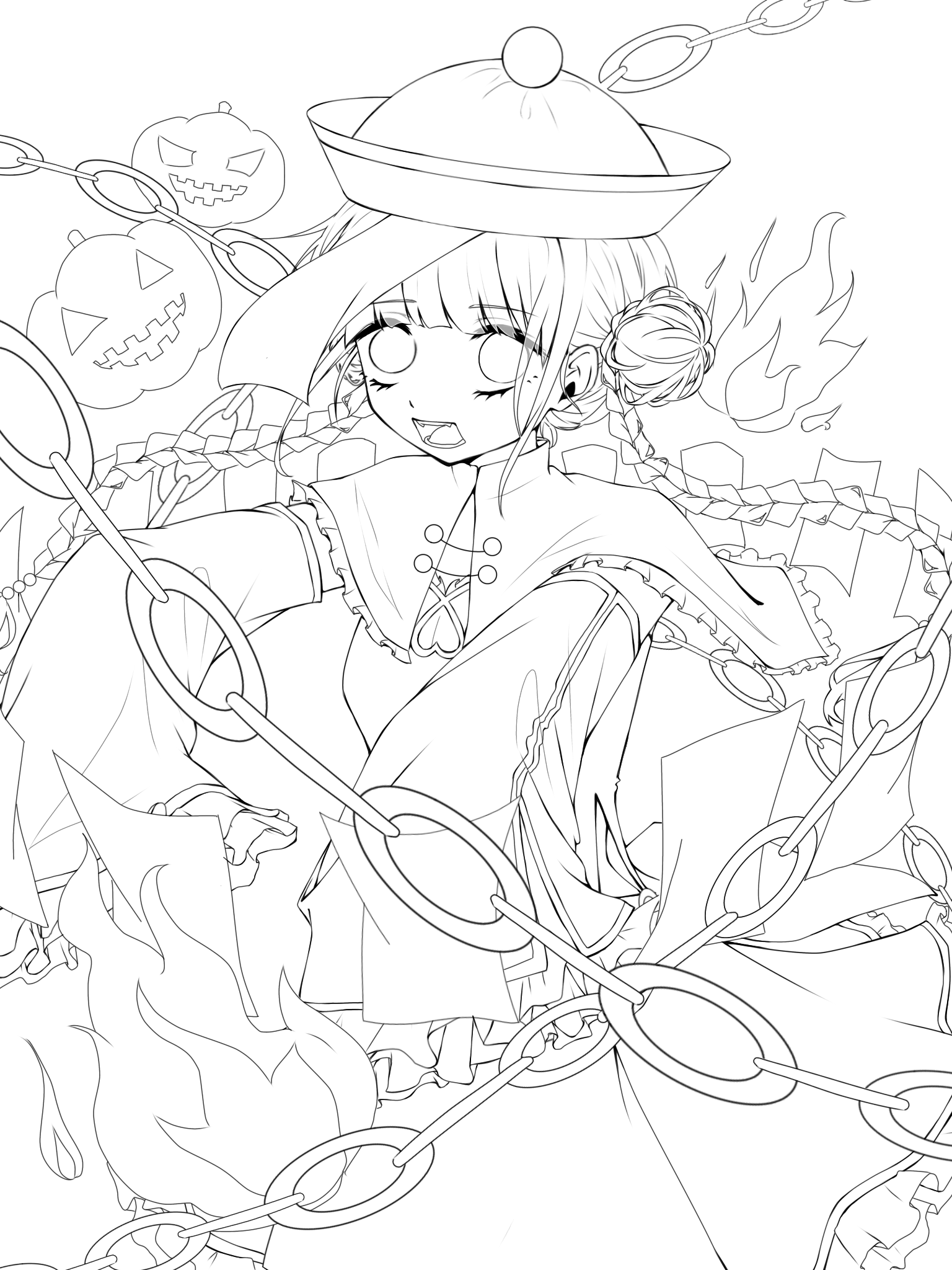 フリー線画 Ibispaint