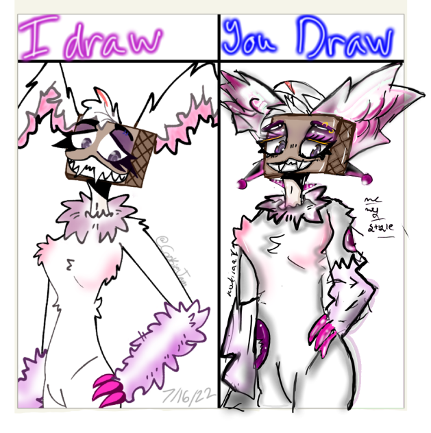 I draw you draw with Nev