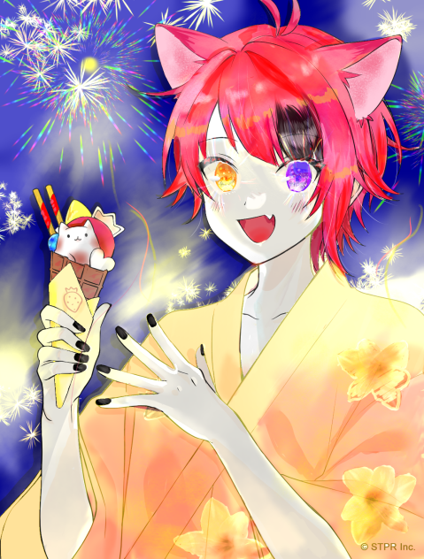すとぷり　塗りマス　❤️🐶くん