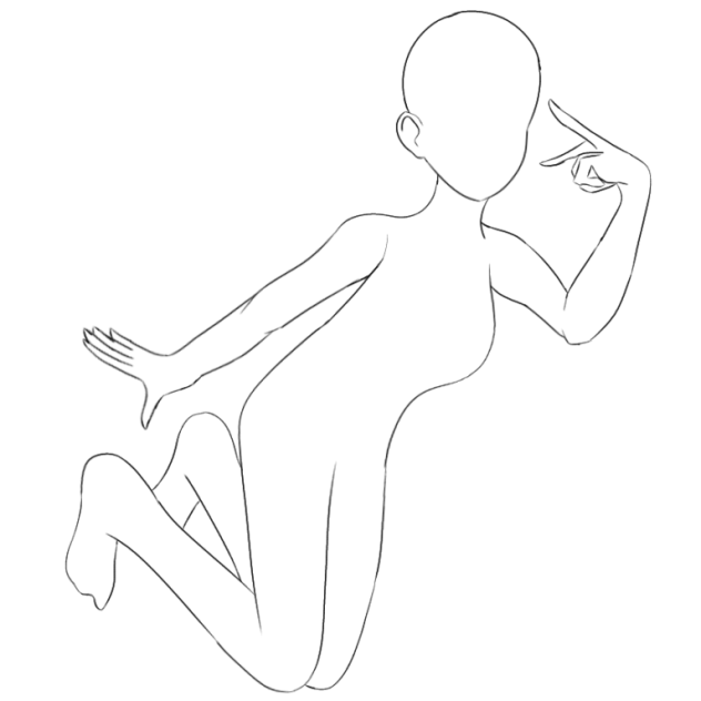 woman pose - ibisPaint