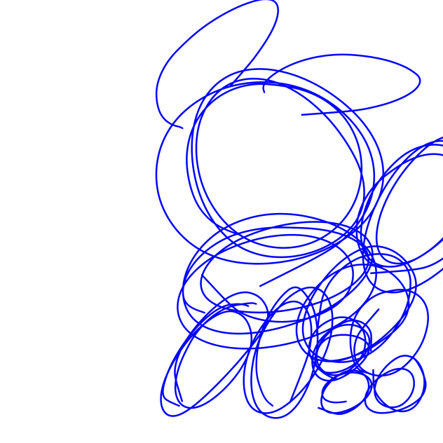 謎の下描き