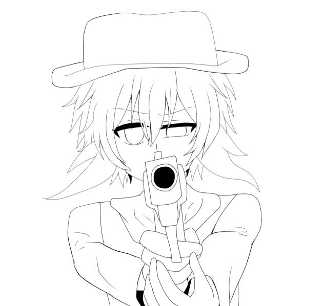 タナー塗り絵