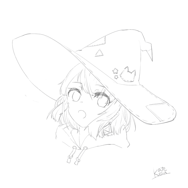 まじょ下書き