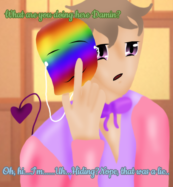 Damin My gay charcter exploring