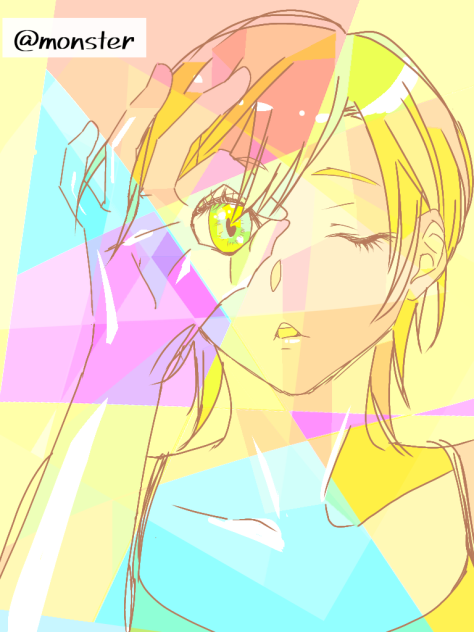 カラフルらくがき