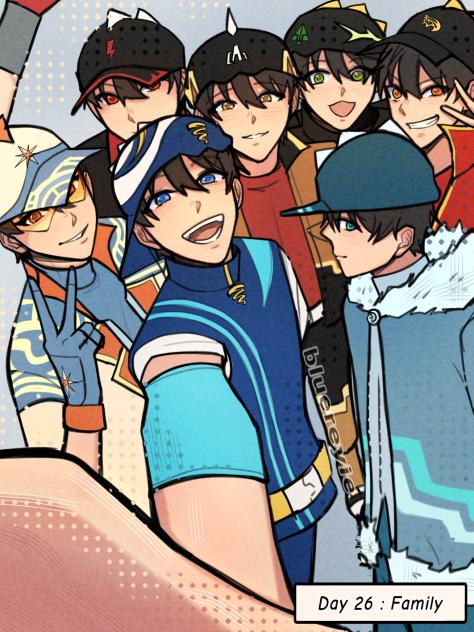 Boboiboy Elemental Fams