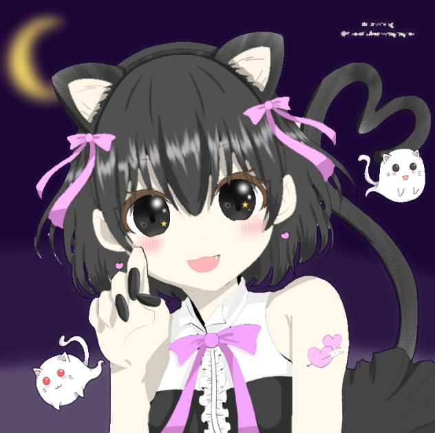 塗らせていただきました４ （黒猫）