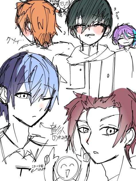 落書きつめつめ