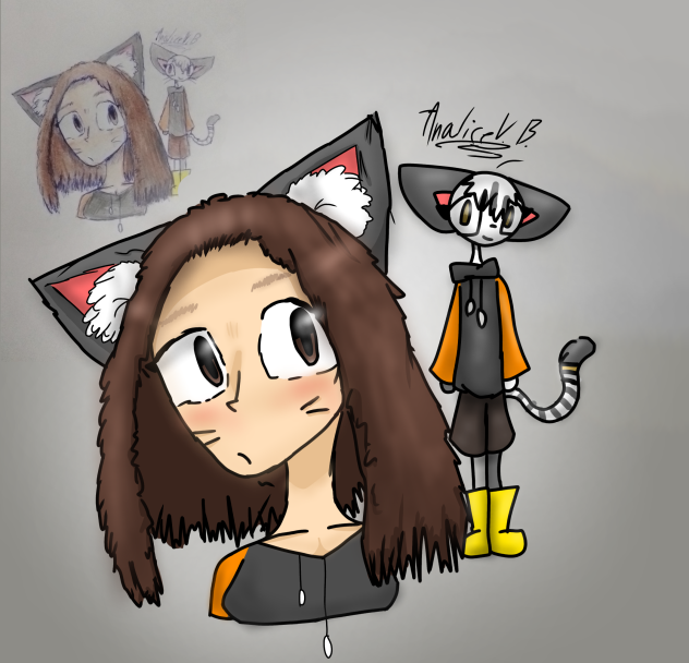 minha oc versão pessoa