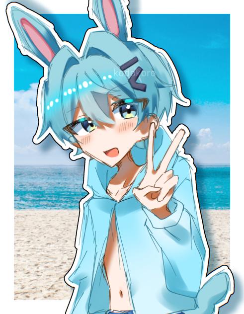 【リクエスト】めぇくさん（水着）
