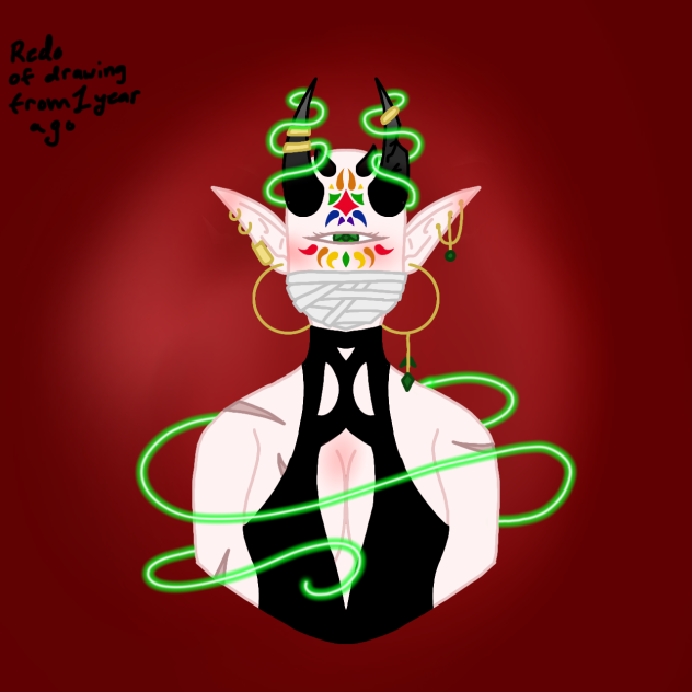 Redo of drawing from a year ago