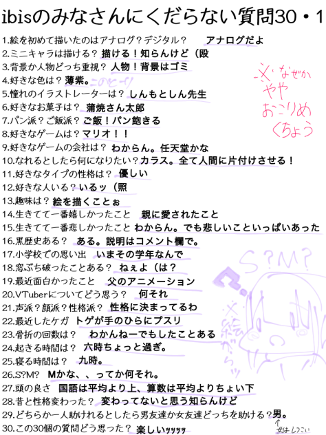いい質問だった