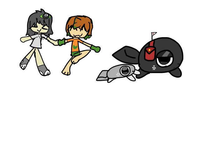 Gourdy, Toodles, Pebble, And Coal.
