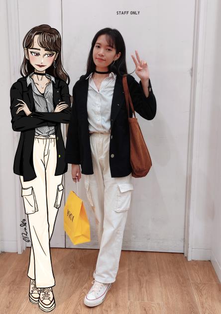 OOTD Cantik Tara