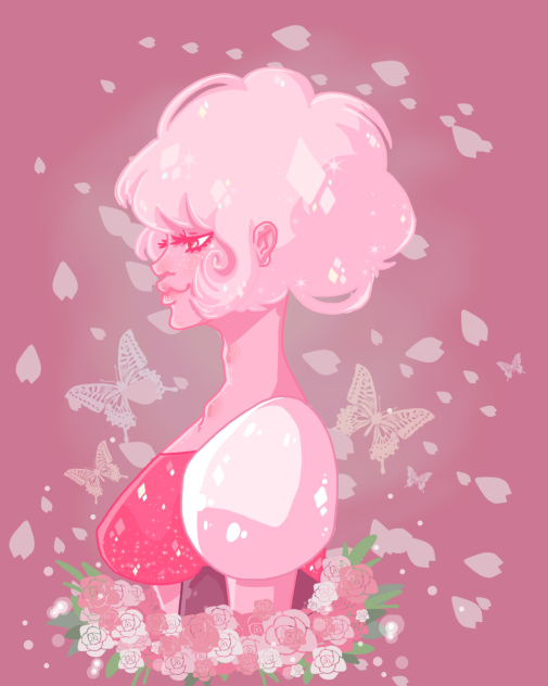 Pink Diamond Speedpaint