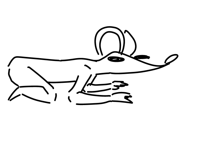 A totally natural rat