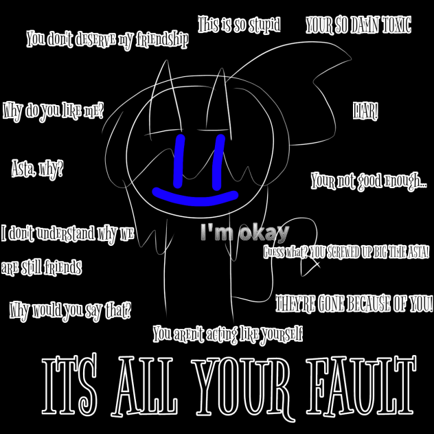 Its all your fault - ibisPaint