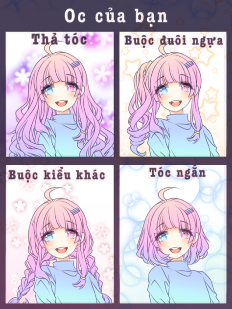 OC's hairstyles-speedpaint-ibis drawing