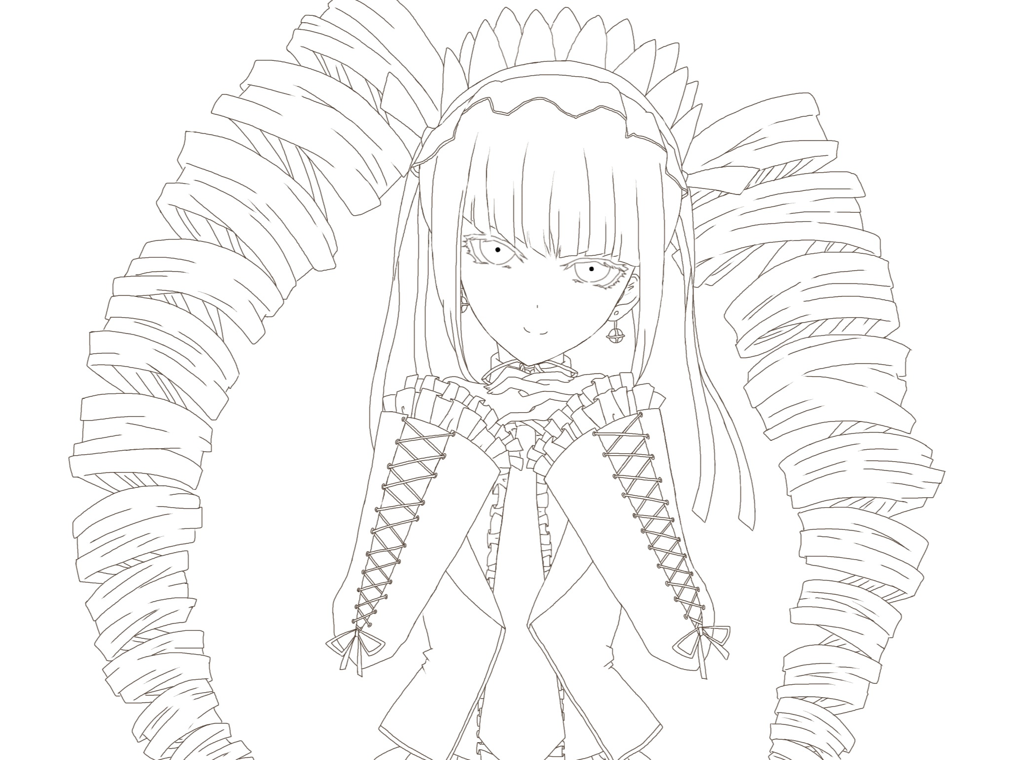 セレス 塗り絵 - ibisPaint