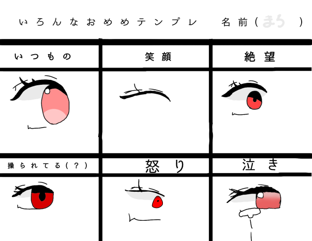 お目目