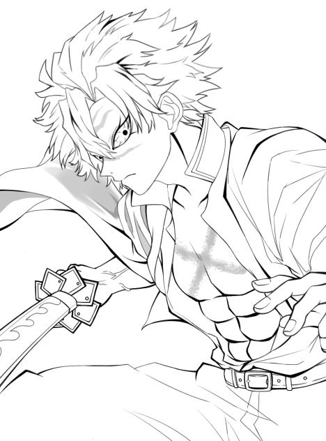 鬼滅の刃 - 不死川実弥