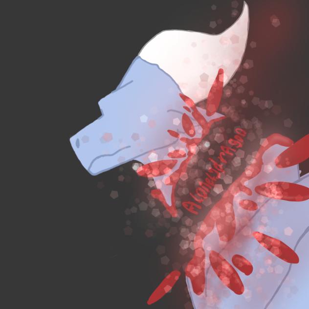 My pfp! (TW BLOOD!)