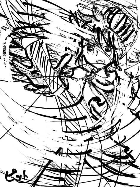 ピット描いてみた☆