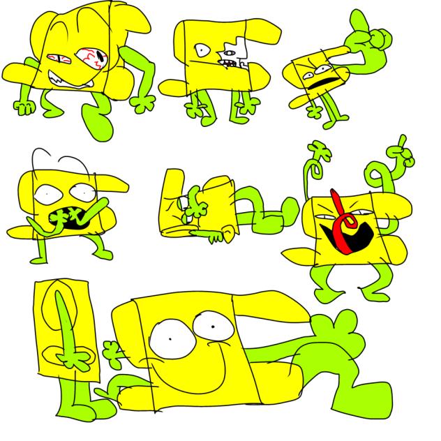 My object show host doodles BFUKR