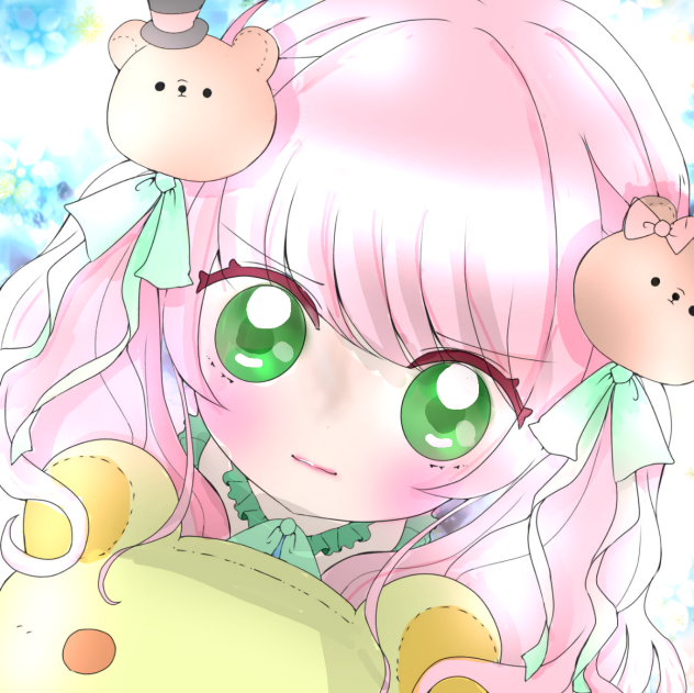 かしこ様の線画を塗らせていただきました！