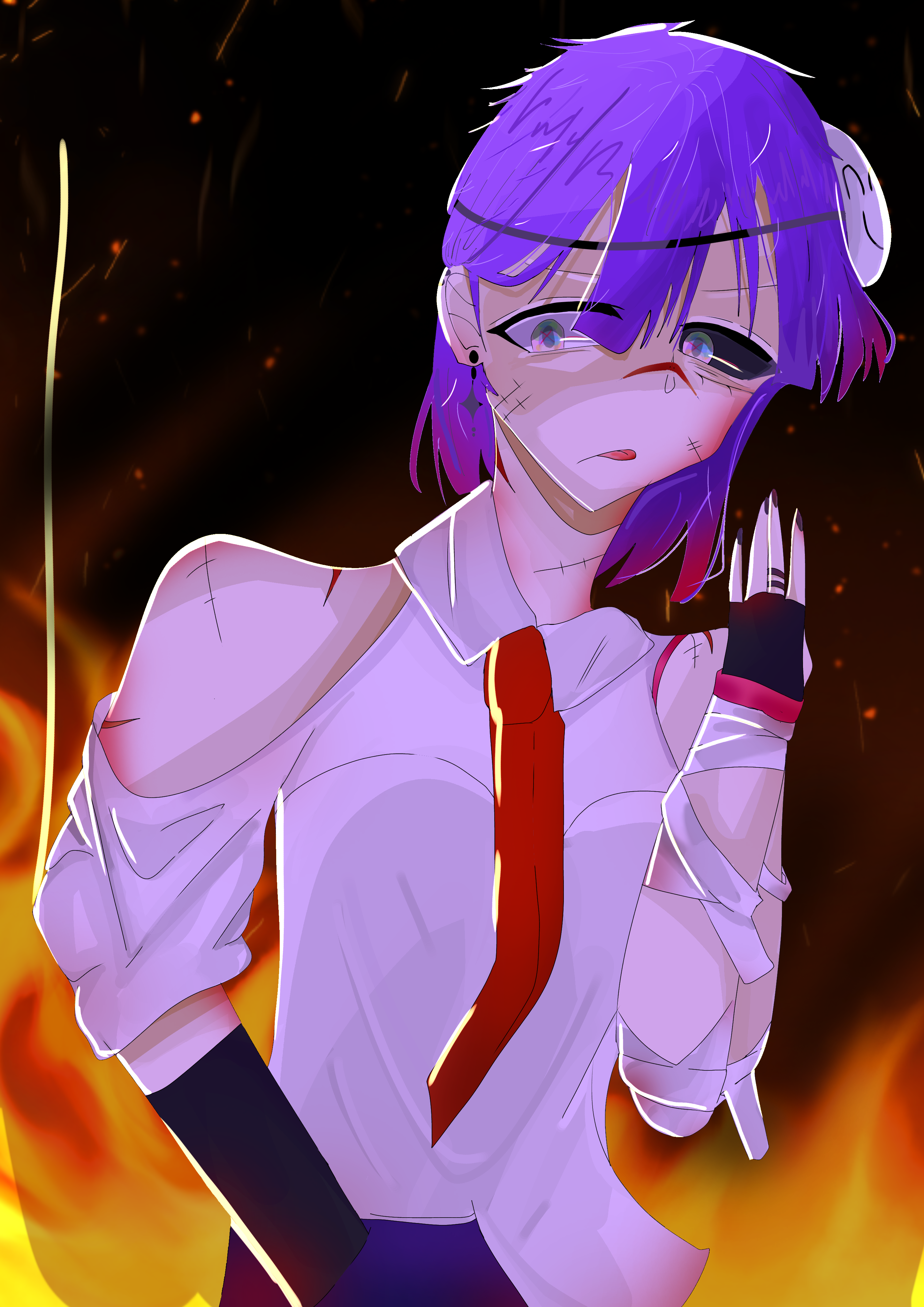 Burn it!!🔥🔥 - ibisPaint