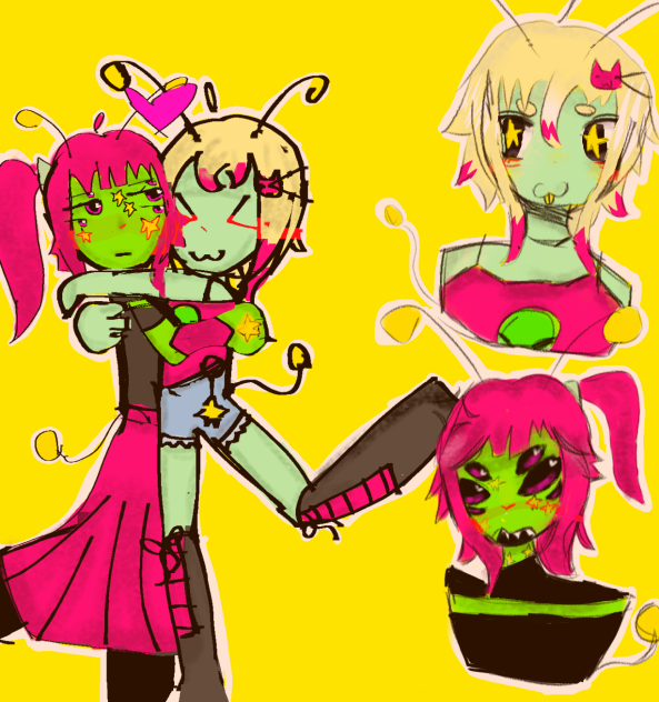 drops finished art and runs away