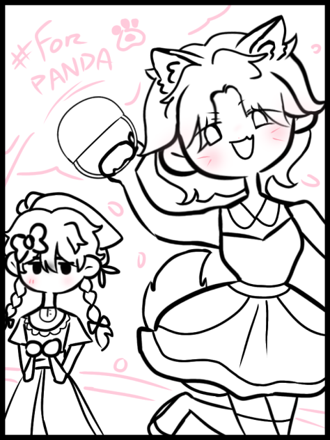 The Bookshelf Ghost!(For Panda Paw)