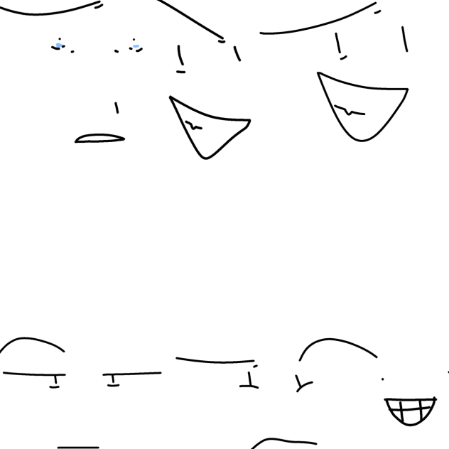 Don't mind me, face practice