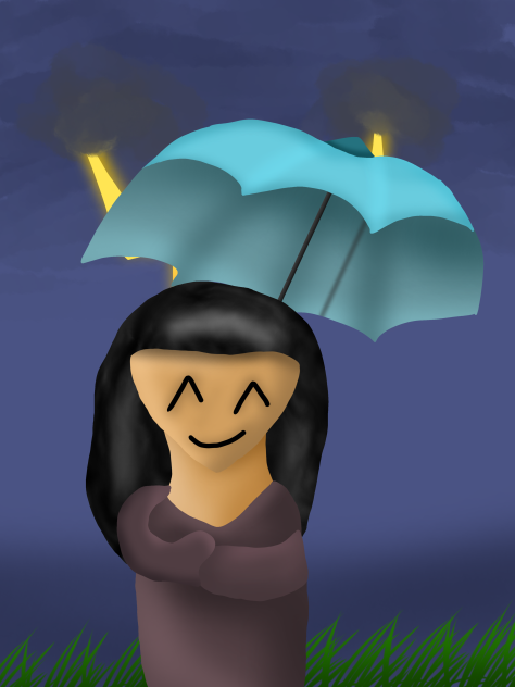 Vanessa as a human re-draw