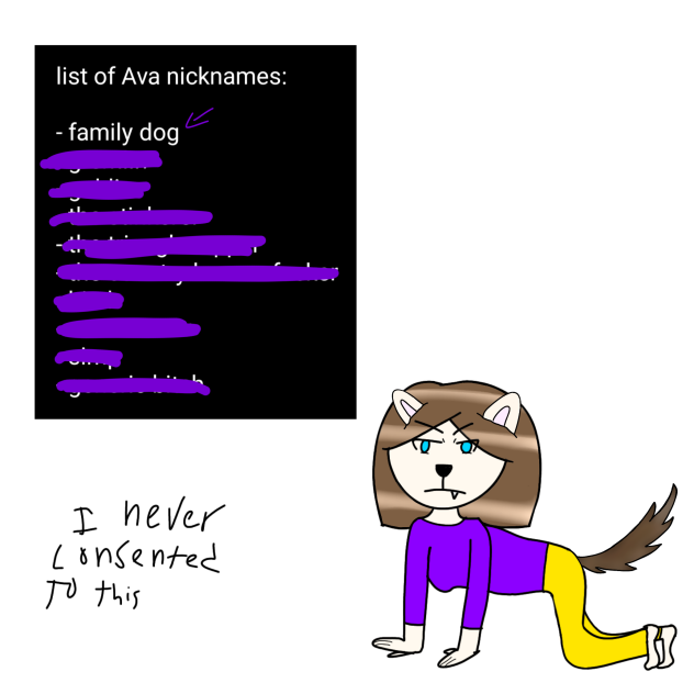 List of my nicknames - Family dog