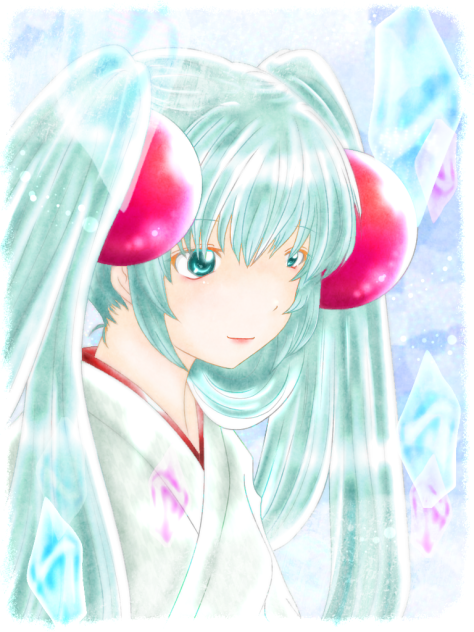 初音、雪女。