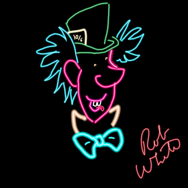 Mad Hatter Neon