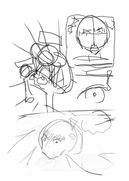 second manga sketch 4